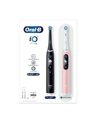 Oral-B iO Series 6 Duo Black/Pink