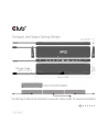 Club 3D Csv 1565 stacja dokująca Usb C Vga Hdmi Dp Gige (CSV1565) - nr 25