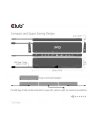 Club 3D Csv 1565 stacja dokująca Usb C Vga Hdmi Dp Gige (CSV1565) - nr 35