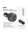 Club 3D Club3D Auto Nabíječka Pro Notebooky 63W 2 Porty USB-C/USB-A CAC-1922 - nr 30