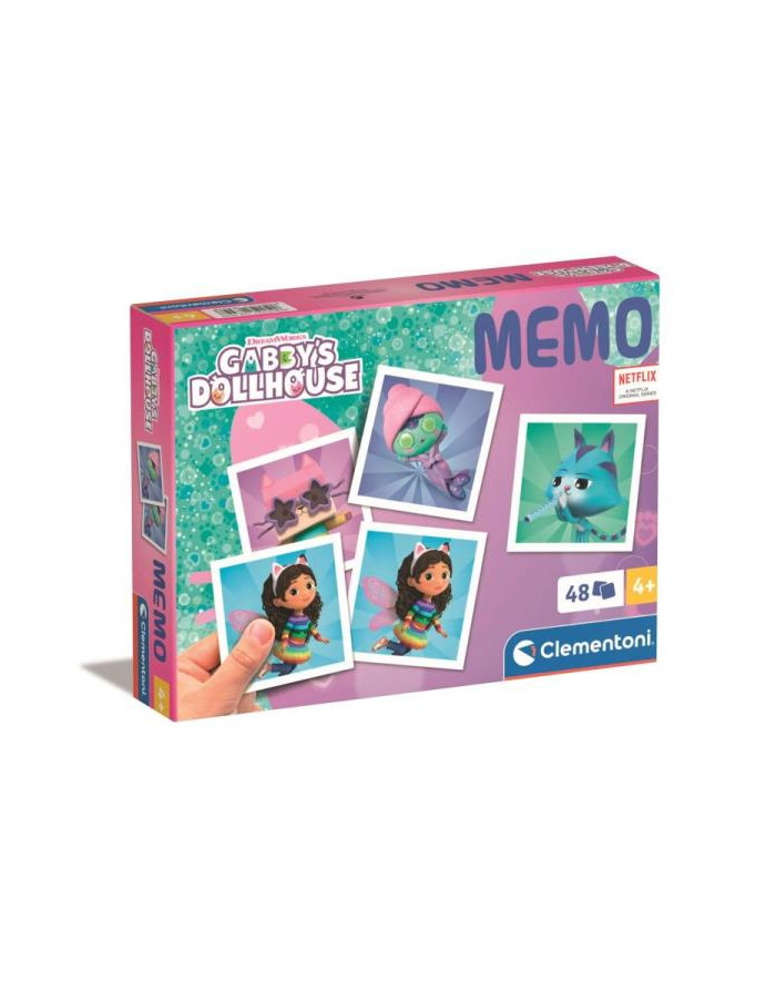 Clementoni Memo Koci Domek Gabi. Gabby's Dollhouse 18309 główny