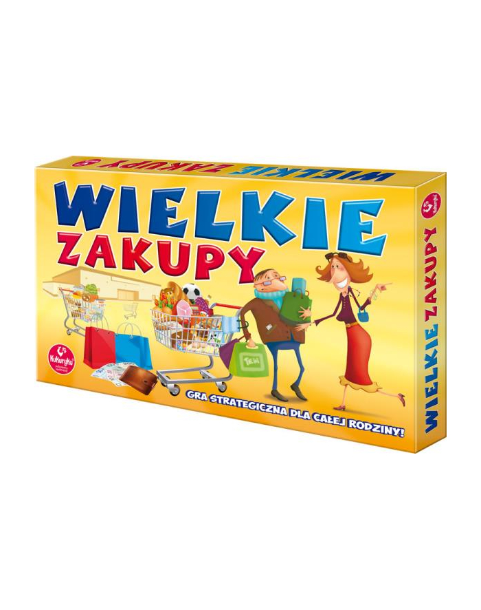 Wielkie zakupy gra planszowa KUKURYKU główny