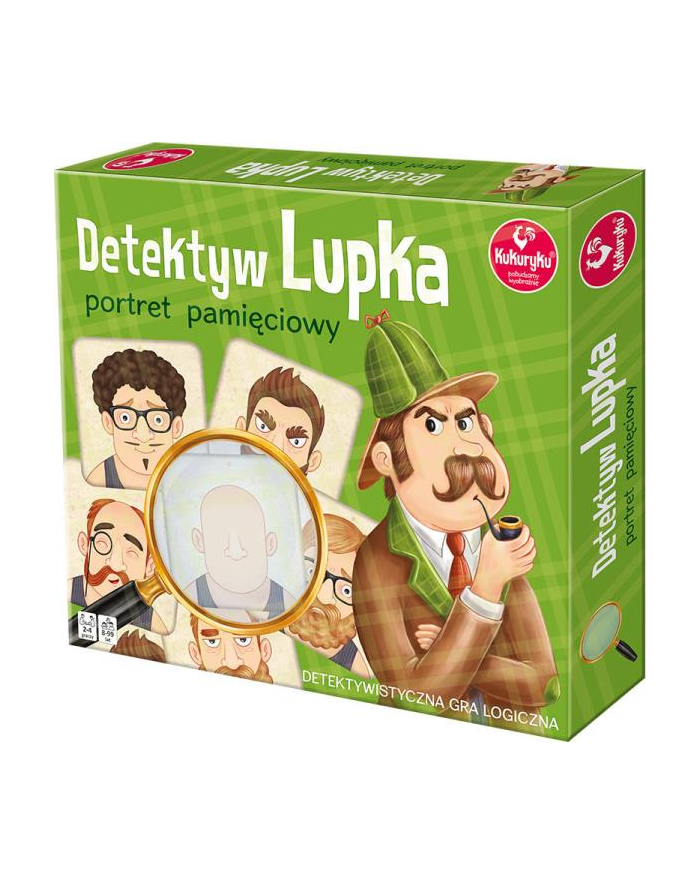 Detektyw Lupka - Portret pamięciowy gra planszowa KUKURYKU główny