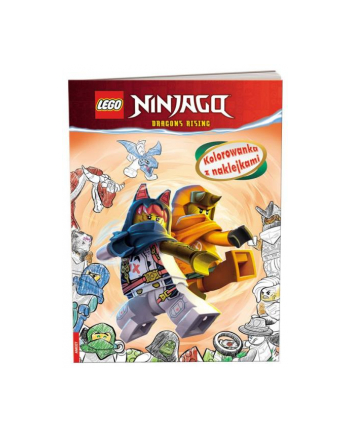 ameet Kolorowanka z naklejkami LEGO NINJAGO NA-6706