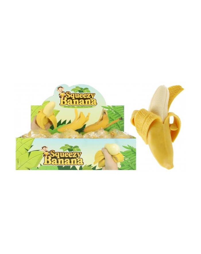 euro-trade Zabawka wyciskana antystresowa Banan p12 Mega Creative 532548 główny