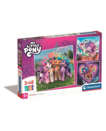 Clementoni Puzzle 3x48el My Little Pony 25322