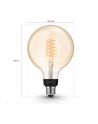 PHILIPS HUE White Ambiance Żarówka Filament G125 E27 (929003052101) - nr 3