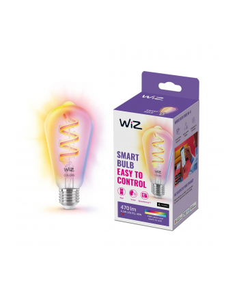 WiZ Żarówka filament ST64 6,3 W (40 W), kolorowe światło (929003267301)