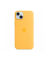 apple Etui silikonowe z MagSafe do iPhonea 15 Plus - sunshine - nr 1