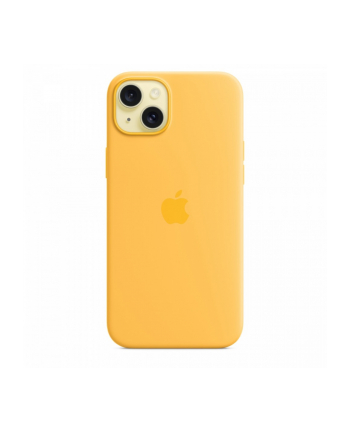 apple Etui silikonowe z MagSafe do iPhonea 15 Plus - sunshine