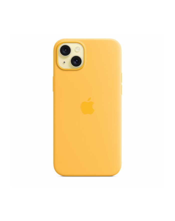 apple Etui silikonowe z MagSafe do iPhonea 15 Plus - sunshine główny