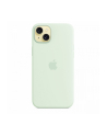 apple Etui silikonowe z MagSafe do iPhonea 15 Plus - pastelowa mięta - nr 3