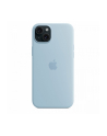 apple Etui silikonowe z MagSafe do iPhonea 15 Plus - jasnoniebieskie - nr 4
