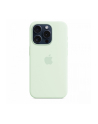 apple Etui silikonowe z MagSafe do iPhonea 15 Pro - pastelowa mięta - nr 3