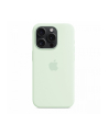 apple Etui silikonowe z MagSafe do iPhonea 15 Pro - pastelowa mięta - nr 4