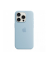 apple Etui silikonowe z MagSafe do iPhonea 15 Pro - jasnoniebieskie - nr 1