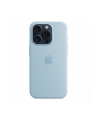 apple Etui silikonowe z MagSafe do iPhonea 15 Pro - jasnoniebieskie - nr 3