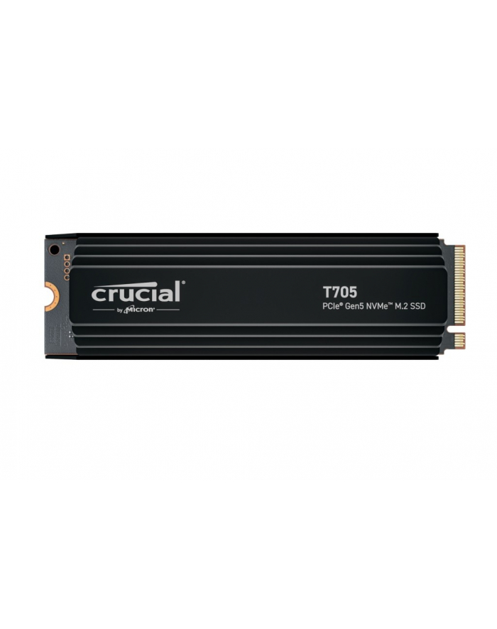 crucial Dysk SSD T705  2TB M.2 NVMe 2280 PCIe 5.0 14500/12700 radiator główny
