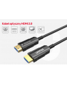 unitek Kabel Optyczny HDMI 2.0 10m 4K60Hz C11072BK-10M - nr 2
