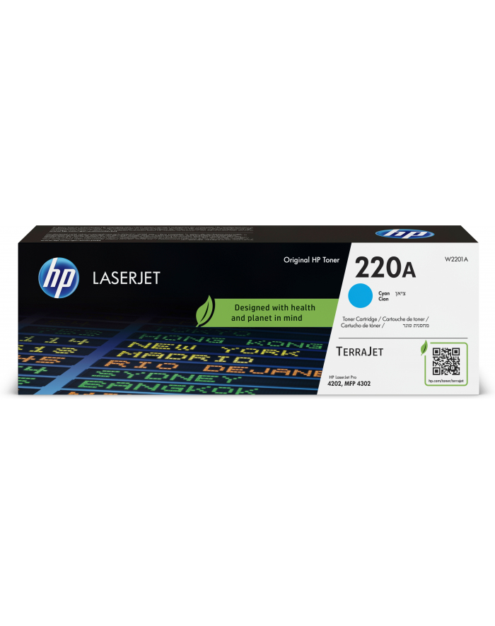 hp inc. Toner 220A W2201A cyan główny