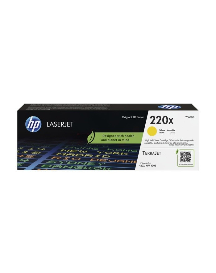 hp inc. Toner 220X W2202X żółty główny