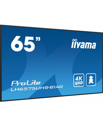 iiyama Monitor wielkoformatowy 65 cali LH6575UHS-B1A G,24/7,IPS,ANDROID.11,4K