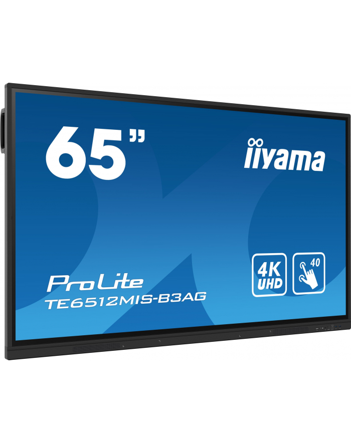 iiyama Monitor 65 cali ProLite TE6512MIS-B3 AG,40pkt,IPS,4K,24/7 główny