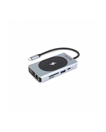 dicota Hub USB-C 10 w 1 Charging 4K PD 100W