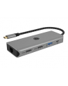icybox Stacja dokująca IB-DK4012-CPD 9w1, 2x HDMI, 4K60Hz, 3xUSB, 100W PD,LAN, Czytnik kart - nr 25