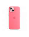 apple Etui silikonowe z MagSafe do iPhonea 15 - różowe - nr 2
