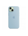 apple Etui silikonowe z MagSafe do iPhonea 15 - jasnoniebieskie - nr 4