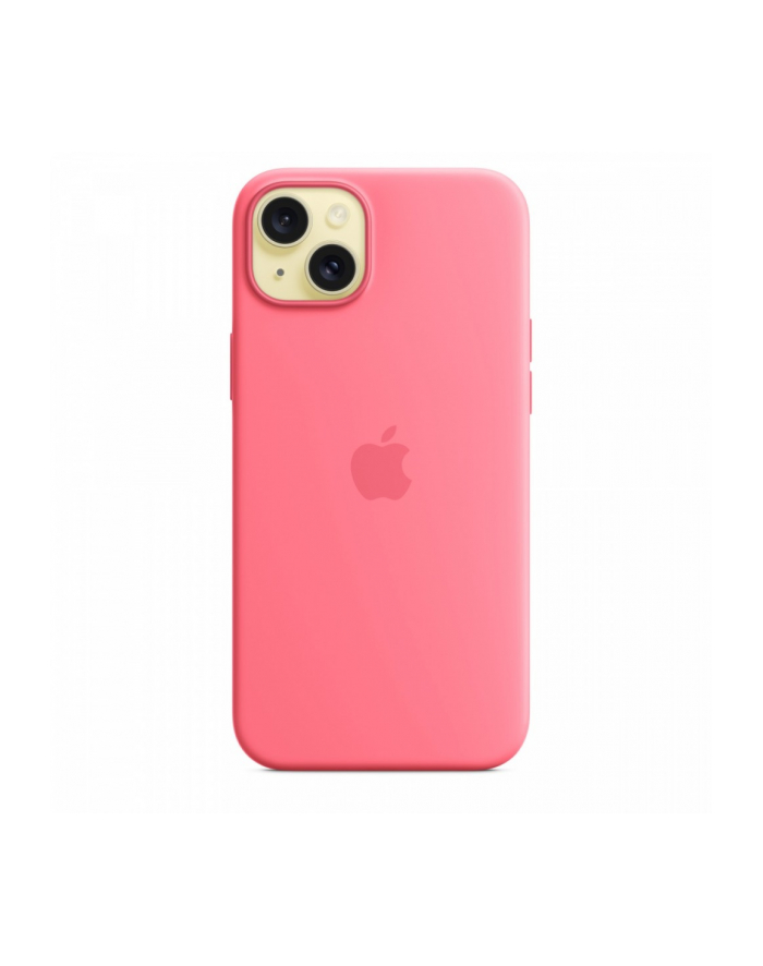 apple Etui silikonowe z MagSafe do iPhonea 15 Plus - różowe główny