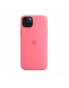 apple Etui silikonowe z MagSafe do iPhonea 15 Plus - różowe - nr 5
