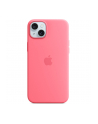apple Etui silikonowe z MagSafe do iPhonea 15 Plus - różowe - nr 6