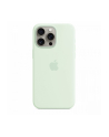apple Etui silikonowe z MagSafe do iPhonea 15 Pro Max - pastelowa mięta - nr 2