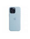 apple Etui silikonowe z MagSafe do iPhonea 15 Pro Max - jasnoniebieskie - nr 3