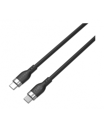 hyperdrive Kabel Hyper Juice 240W Silicone USB-C to USB-C Cable 2m - Black