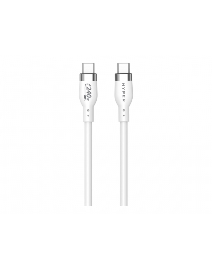 hyperdrive Kabel Hyper Juice 240W Silicone USB-C to USB-C Cable 2m - White główny