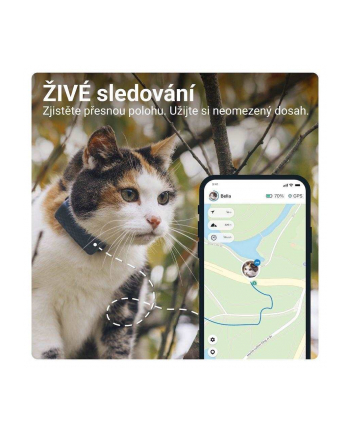 Lokalizator Gps Dla Kotów Tractive Tracker Mini Ciemnoniebieski