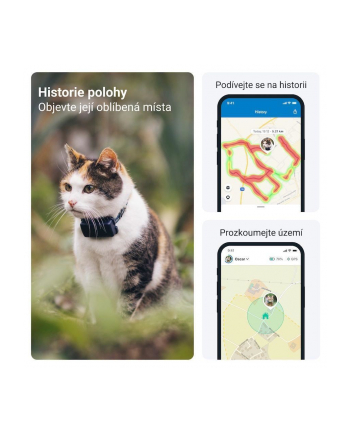 Lokalizator Gps Dla Kotów Tractive Tracker Mini Ciemnoniebieski