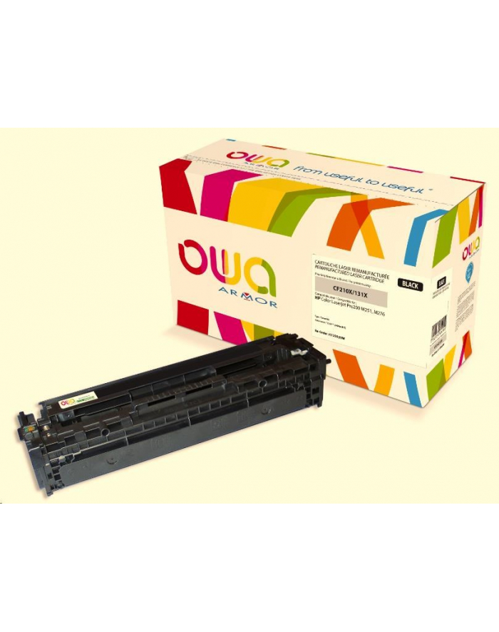 ARMOR TONER OWA TONER PRO HP COLOR LASERJET PRO 200 M251, M276, 2400 STRAN, CF210X, CZARNY/BLACK główny