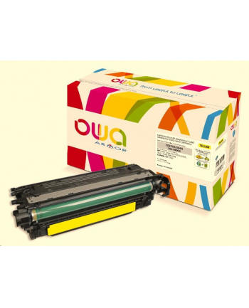 Owa Armor  Armor - yellow -  cartridge (Alternative for: HP 504A) - for HP Color LaserJet CM3530 MFP, CM3530fs MFP, CP3525, CP3525dn, CP3525