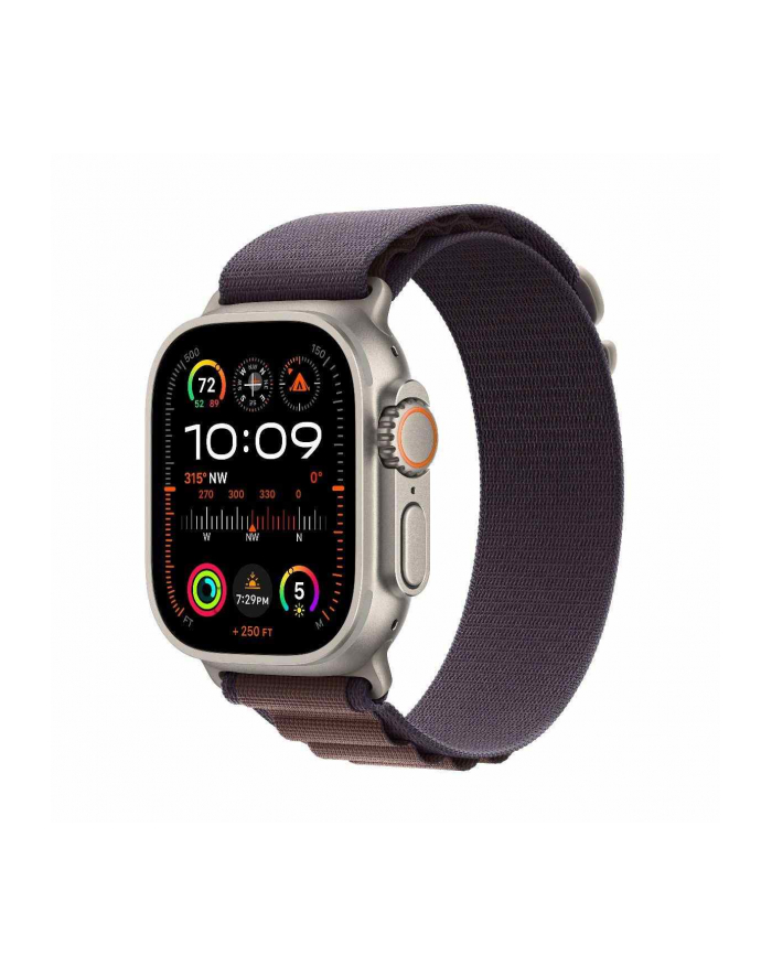 Apple Watch Ultra 2 GPS + Cellular Koperta 49mm z Tytanu Z Opaską Alpine W kolorze Indygo (MREW3CS/A) główny
