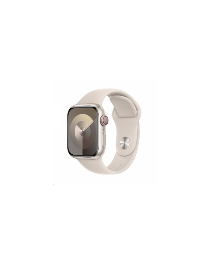 Apple Watch Series 9 GPS+Cellular Koperta 41mm Z Aluminium Księżycowa Poświata Z Paskiem Sportowym Księżycowa Poświata (MRHN3QCA) główny