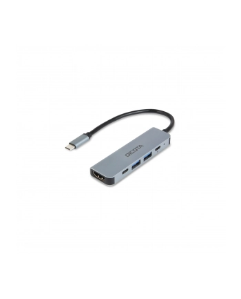 dicota Hub USB-C 5 w 1 Video Hub 4K PD 100W