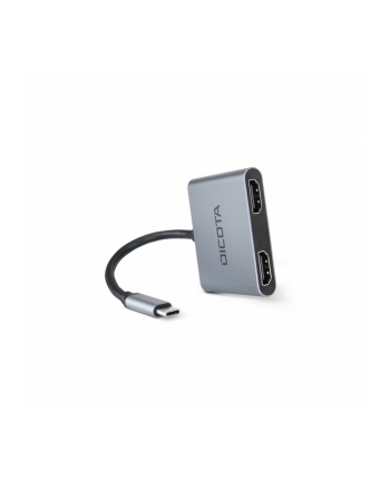 dicota Stacja dokująca USB-C Portable 4-in-1 D ock 4K 2xHDMI 100W PD