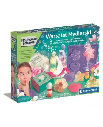 Clementoni Warsztat mydlarski Mydełka 50888
