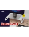trust Podstawka pod monitor MONTA GLASS biała - nr 20