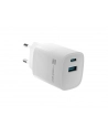 natec Ładowarka sieciowa Ribera GAN 1X USB-A + 1X USB-C 30W Biała - nr 1