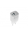 natec Ładowarka sieciowa Ribera GAN 1X USB-A + 1X USB-C 30W Biała - nr 3